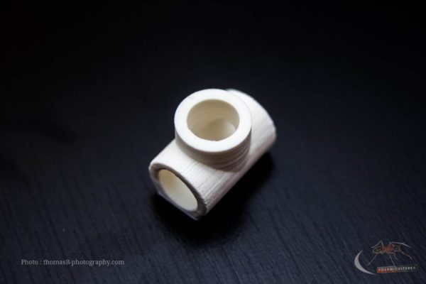 T fitting for Anthills and accessories -White ø9mm